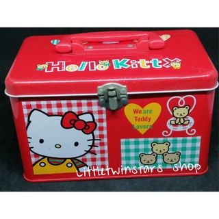 คิตตี้ Vintage Hello kitty tin box in 1996