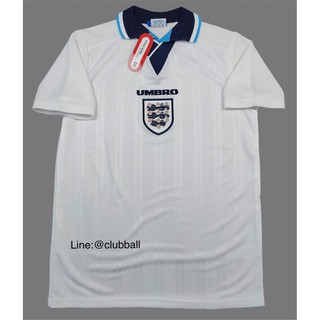 [Retro]เสื้อฟุตบอล England Home 1996