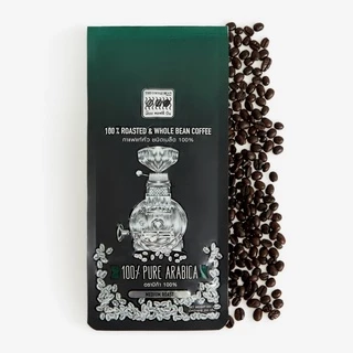 The Coffee Bean เมล็ดกาแฟคั่ว อราบิก้า 100% + เอสเพรสโซ (แพ็คคู่2รสชาติ) 250gx2 ซอง