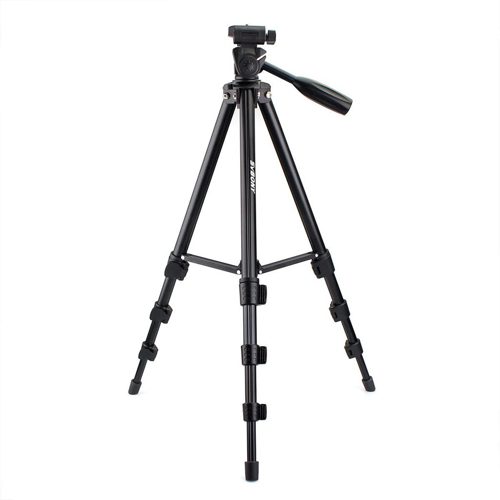 Svbony SV101 ขาตั้งกล้องอลูมิเนียมอัลลอยด์ 54 นิ้ว แบบพกพา ป้องกันการลื่นไถล สําหรับถ่ายภาพ พร้อมกระเป๋าถือ