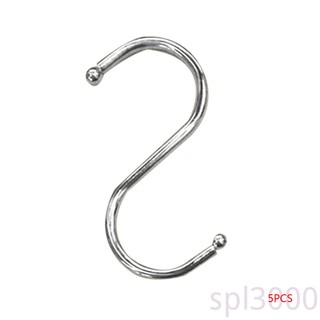 spl - 5 ชิ้น s shaped อุปกรณ์ตะขอแขวนสําหรับติดกับตู้เสื้อผ้า