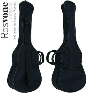 Rasvone UKBC10 Standard Ukulele Bag กระเป๋าอูคูเลเล่ กระเป๋าอูคู ไซส์ Soprano / Concert วัสดุผ้าโพลีเอสเตอร์ มีสายสะพาย