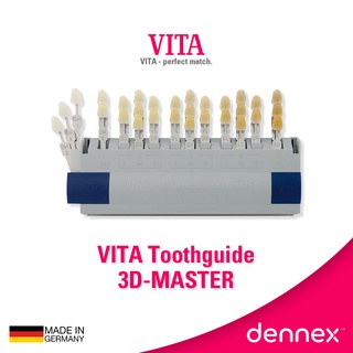 เทียบสีฟันวีต้า VITA Toothguide 3D-MASTER with Bleached Shades ลิขสิทธิ์แท้จากวีต้าจากประเทศเยอรมัน by dennex (B360A)