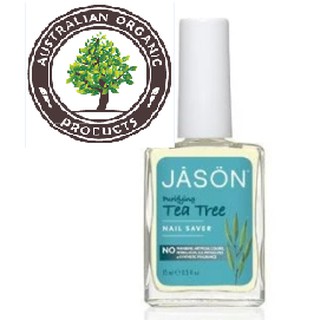 JASON Organic Tea Tree Oil Nail Saver Purifying 15ml  บำรุงเล็บ