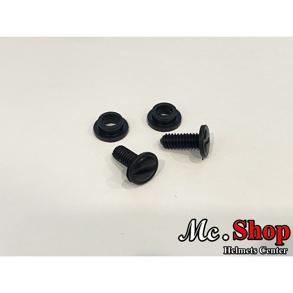 อะไหล่น็อตของ INDEX LADY (ขายเป็นคู่)ยึดชิวหน้าหมวกกันน็อคครึ่งใบ ได้ทุกรุ่น