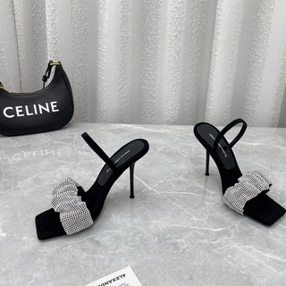 %Alexanderwangรองเท้าส้นสูง10ซม.7.5ซม.5ซม.แฟชั่นสําหรับผู้หญิง