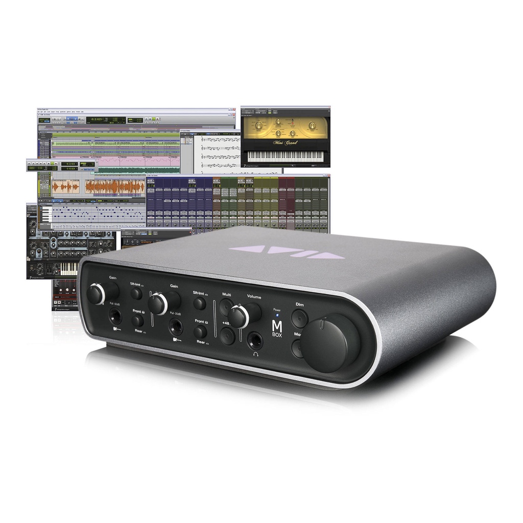 (ส่งฟรี)AVID MBOX GEN3 Audio interface ซาวด์การ์ดทำเพลงแบรนด์ USA