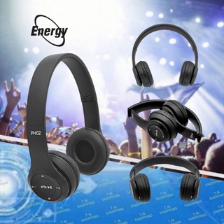 Nubwo หูฟังครอบหูบลูทูธ Headphone Bluetooth รุ่น XB380BT, Energy หูฟังครอบหูบลูทูธ รุ่น HP02
