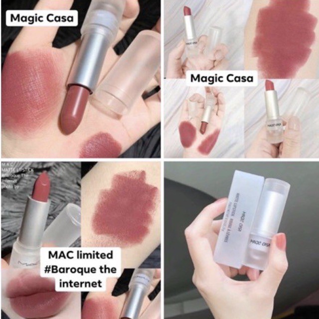 💄ลิปmagiccasa สีเหมือนmac💄