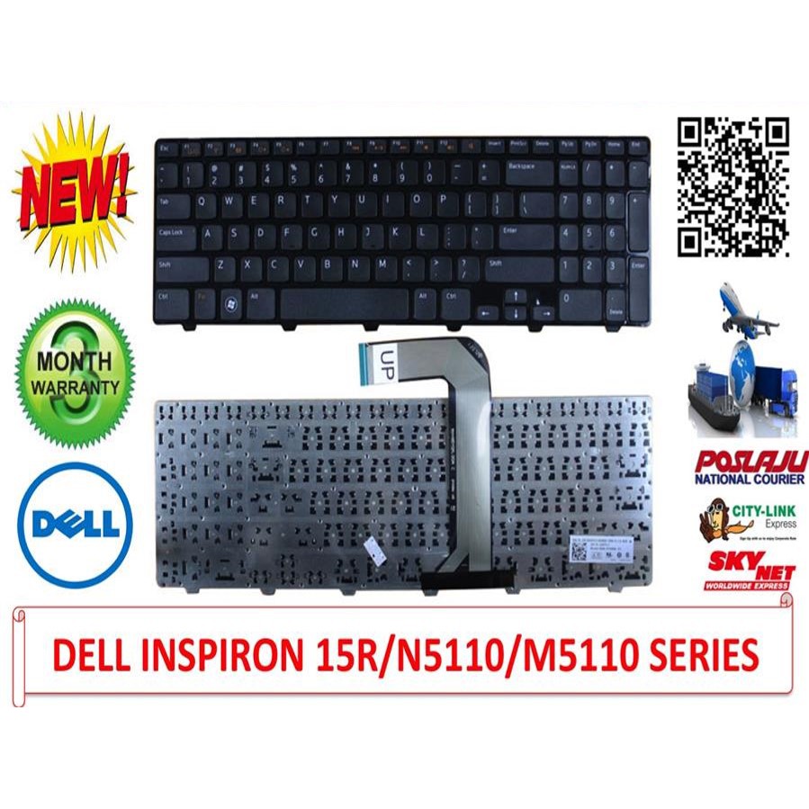 คีย์บอร์ด DELL Inspiron 15R, M5110, N5110 series