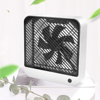 พัดลมตั้งโต๊ะขนาดเล็ก 9 นิ้ว White Room Air Circulator Room Office Cooler USB ชาร์จแบบพกพาสำหรับใช้ในสำนักงานเดินทาง