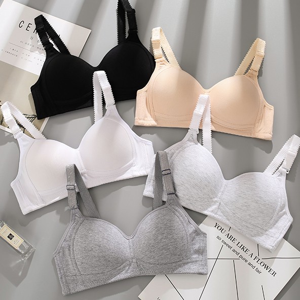 สินค้าพร้อมส่งจากไทย Angle Bra (N325) ชุดชั้นในสาว 3D ออกแบบด้วยผ้าฝ้ายนุ่ม sport bra ความเซ็กซี่ เนื้อผ้านิ่ม