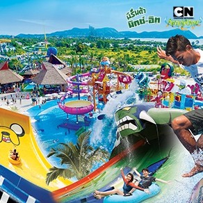 บัตรสวนน้ำ การ์ตูน เน็ตเวิร์ค Cartoon Network Amazone