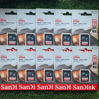 SanDisk Ultra SD Card 32GB Class10 Speed 48MB/s*