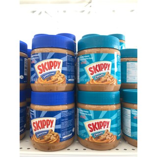 SKIPPY Peanut Butter หยาบ และ ละเอียด 340g