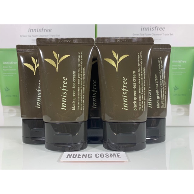 ️SALE️Innisfree black green tea cream nuengcosme ThaiPick