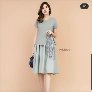 🤍New 🤍 RC LADY TAG OVERSIZE dress  ขนาดใหญ่ size L ใส่ได้