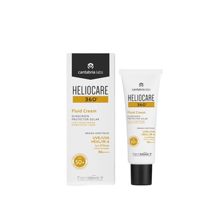 ส่งฟรี แถมกระเป๋า HELIOCARE 360 FLUID CREAM ผิวแห้ง - ผิวธรรมดา กันแดด กันร้อน กันแสงสีฟ้า จอคอม มือถือ