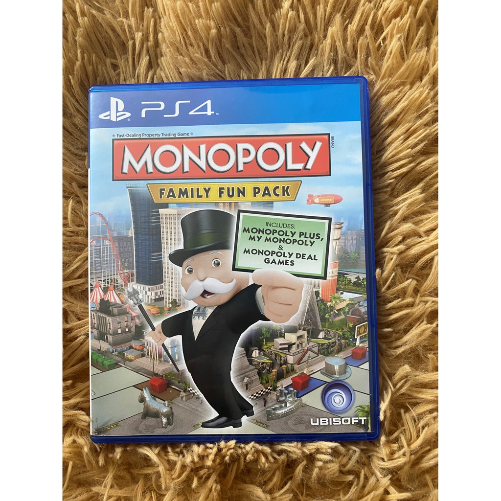 (มือ2) PS4 : Monopoly Family Fun Pack แผ่นเกม มือสอง สภาพดี