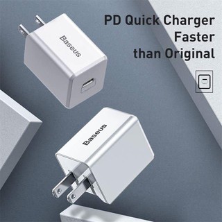 หัวชาร์จ Baseus 18W PD3.0 3A Type-C Fast Charging USB Charger Adapter