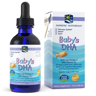 Nordic naturals babys DHA บำรุงสมองเด็ก