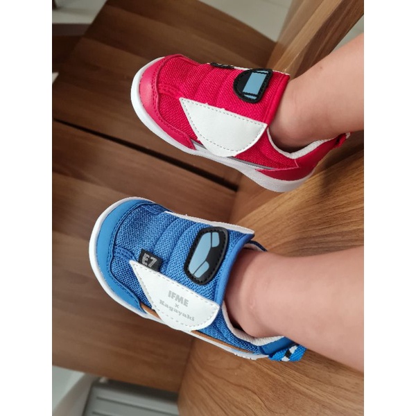 IFME - รองเท้าเด็ก - รองเท้ารถไฟ - นำเข้าจากประเทศญี่ปุ่น 🇯🇵 รองเท้าหัดเดิน IFME Shoes For Baby IFME