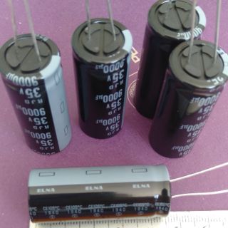 Capacitor 9000uf35v 18×45mmELNAแท้