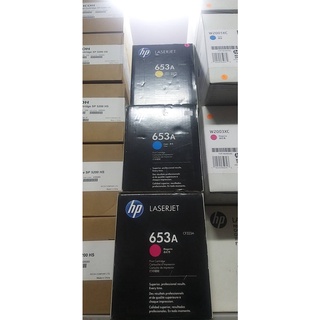 HP 653A CF322A Yellow ตลับหมึกโทนเนอร์ สีเหลือง ของแท้