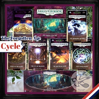 Arkham Horror LCG - The Forgotten Age Cycle Complete Set / Heart of the Elders  / Threads of Fate [Boardgame]