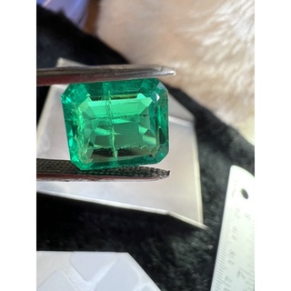 Emerald Hardness 7 .5 lab created Biron 5.50carats 10x11.50mm