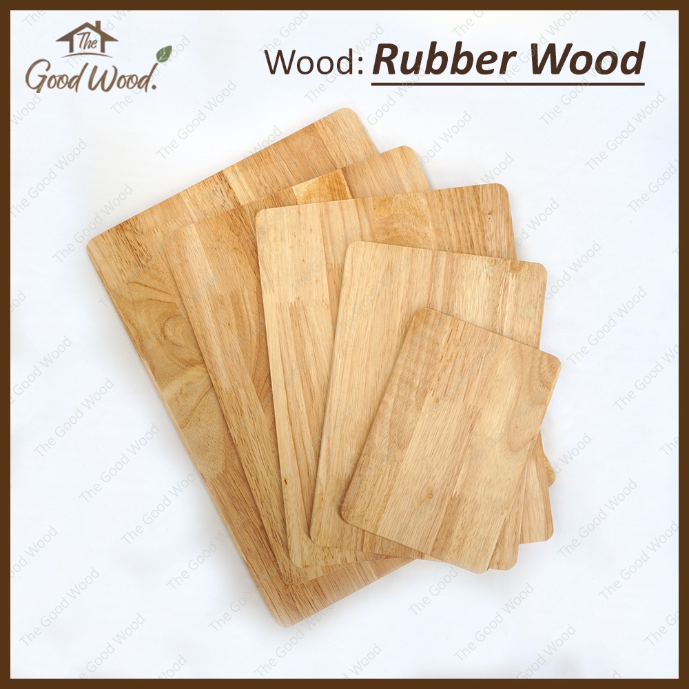 จานไม้จริง ผลิตจากไม้พาราธรรมชาติ 100% ใช้สำหรับวางอาหาร หรือเสิร์ฟอาหาร ตกแต่งห้องครัว ลายสวยงาม - รูปที่ 4