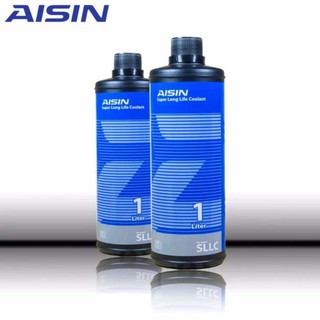 น้ำยาหล่อเย็นเติมหม้อน้ำ น้ำยาเติมหม้อน้ำ 1L 1ลิตร สีเขียว สีชมพู สีฟ้า AISIN JAPAN 100%