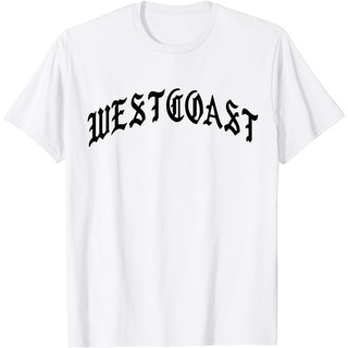 เสื้อยืด พิมพ์ลาย West Coast Los Angeles สไตล์ฮิปฮอป