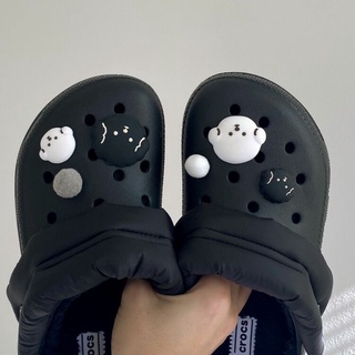 พร้อมส่ง!! Crocs Jibbitz น้องหมา Black Poodle ติดรองเท้า จาก Mill and Moi