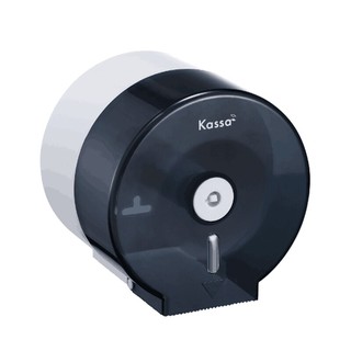 KASSA กล่องทิชชูม้วนเล็ก รุ่น KS-889-TBK สีดำ KASSA Tissue Box Small Size KS-889-TBK Black