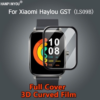 สําหรับ Xiaomi Haylou GST LS09B / Lite LS13 สมาร์ทวอทช์ อัลตร้า ใส เต็มรูปแบบ 3D โค้ง นิ่ม PMMA ฟิล์มกันรอยหน้าจอ - ไม่ใช่กระจกนิรภัย