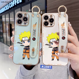 Realme C21 C21Y C25Y C25 C25S C12 C35 C20 C20A C15 C11 C1 C3 2021 เคสเรียวมี สำหรับ Case Naruto Uzumaki Wrist Strap TPU เคส เคสโทรศัพท์ เคสมือถือ