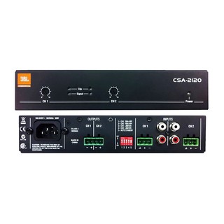 JBL CSA2120 เครื่องขยายเสียง power amplifier is a professional-grade audio amplifiers 2 x 120W at 4/ 8Ohms