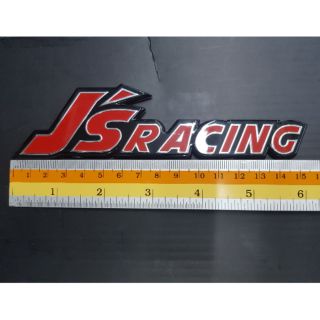 Logo Js Racing งานเรนซิ่น 16x4cm