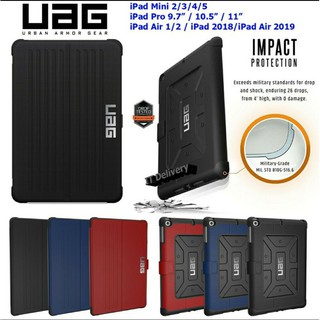 UAG เคส มีช่องใส่ปากกาAir4-5 10.9/Air1-2/9.7(17/18) 10.2gen7/10.5pro(2017)/10.5Air3/11(2018)/11(20-21)/mini2/3/4/5/6