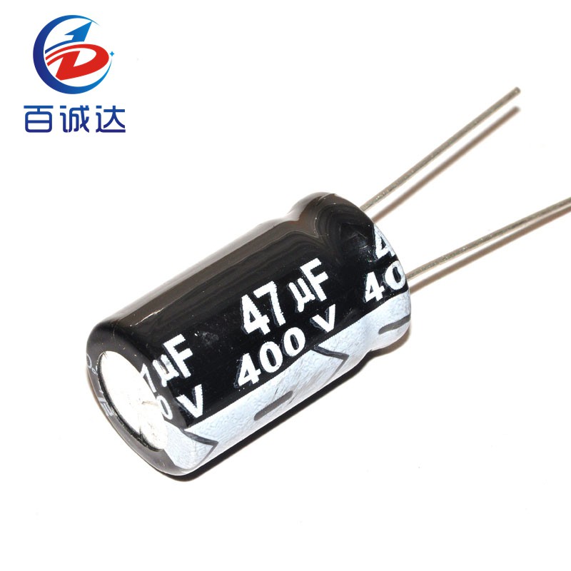 10 ชิ้น/เซ็ต 400V 47UF 47UF400V 16*25 ตัวเก็บประจุไฟฟ้า 400v 47UF อลูมิเนียม Electrolytic capacitors
