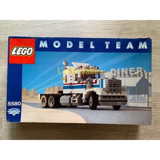 ( มือ2 )LEGO Model Team 5580 : Highway Rig (ปี 1986)