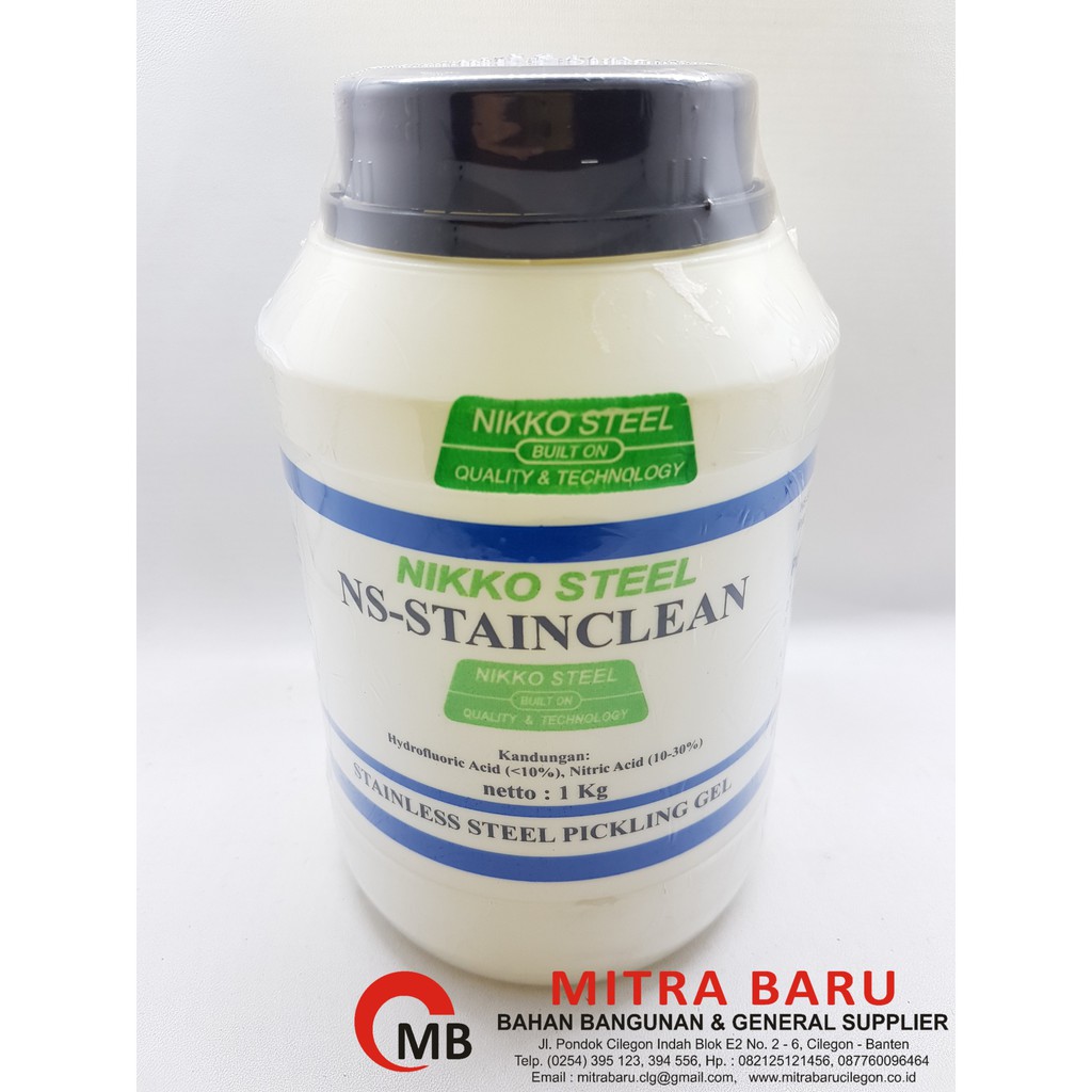 Nikko Steel Stainless Cleaning Gel / Pickling Gel Stainclean