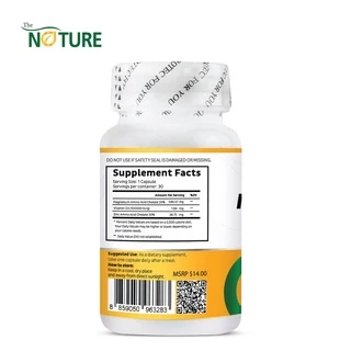 [ซื้อ 1 แถม 1] แมกนีเซียม วิตามินดี และ ซิงค์ Magnesium Plus Vitamin D & Zinc เดอะเนเจอร์ THE NATURE
