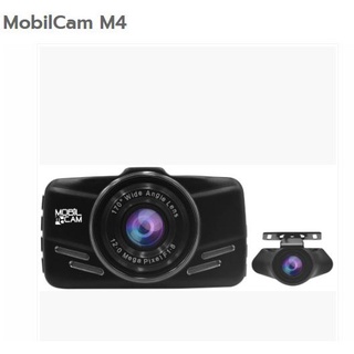 กล้องติดหน้ารถ MOBILCAM M4 กล้องหน้า+กล้องหลัง