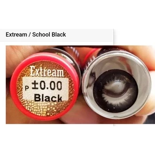 คอนแทคเลนส์ มีอย.ไทย รุ่น Extream/School บิ๊กอาย สีดำ/Choco/Black มีค่าสายตา (0.00)-(-10.00)