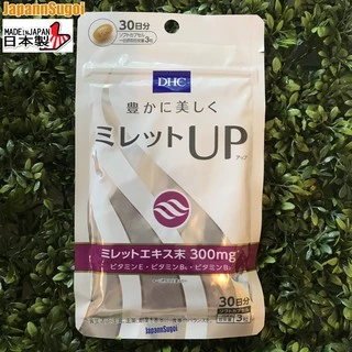 [พร้อมส่ง⚡️แท้] DHC Miletto UP 30วัน (90เม็ด) ลดผมหลุดร่วง บำรุงรากผม
