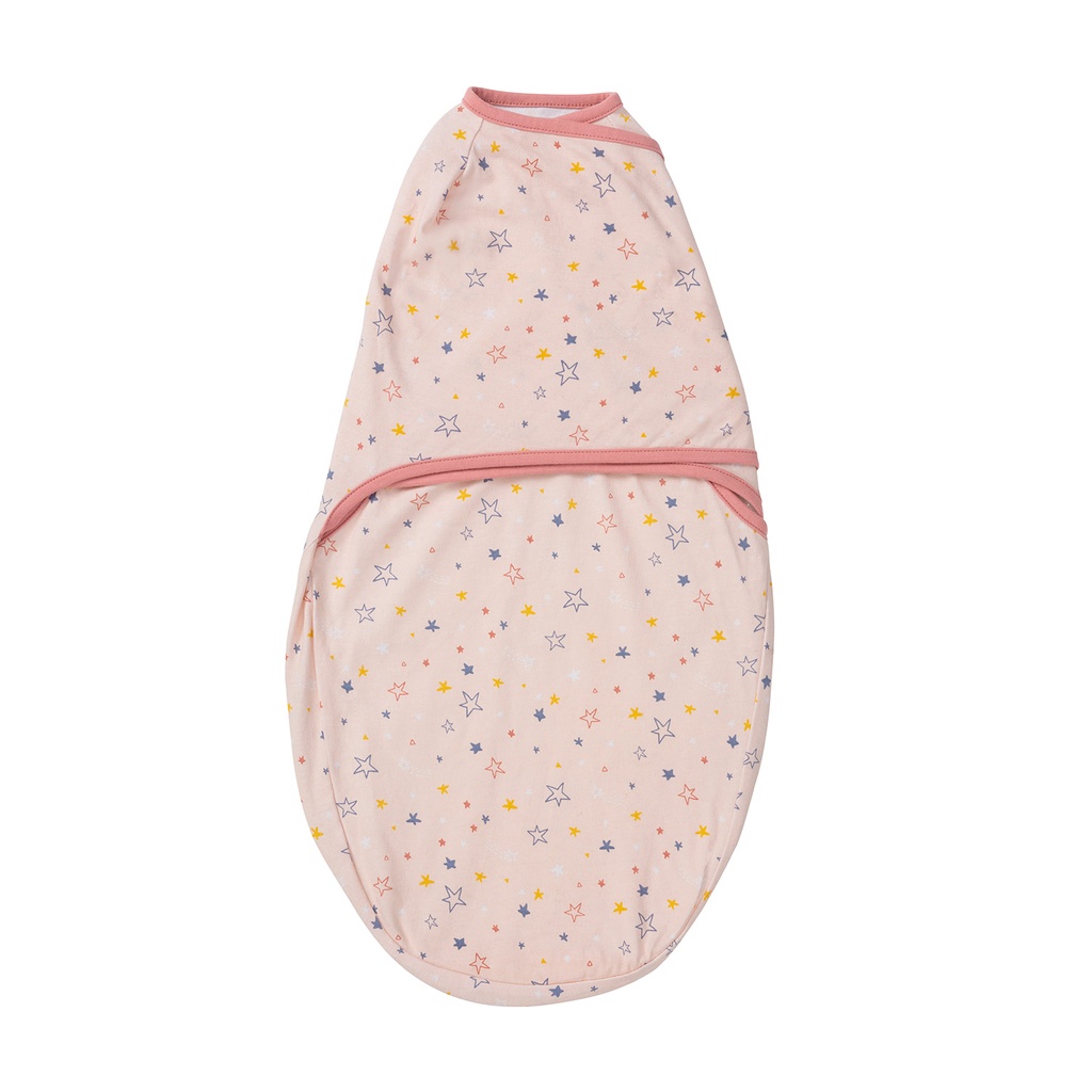 Clevamama Swaddle to Sleep - ถุงนอนทารก ทำจากผ้าคัตต้อน 100% (0-3M)