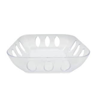 KITCHEN GRATE SQUARE 8115TTN CLEAR ตะแกรงใส่ของเหลี่ยมจตุรัสใหญ่ 8115TTN ตะกร้าใส่ของในครัว อุปกรณ์จัดเก็บในครัว ห้องครั
