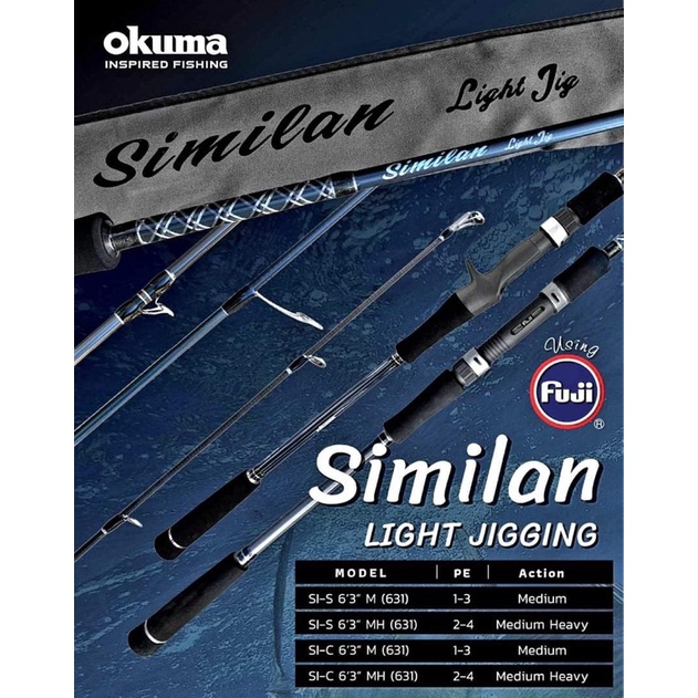 คันไล้ท์จิ๊ก okuma Similan Light Jig